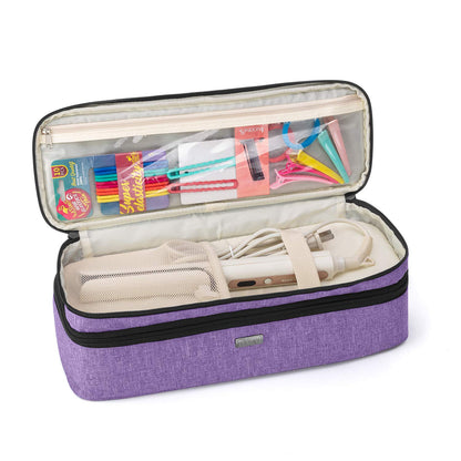 Teamoy Bolsa de almacenamiento de viaje de doble capa compatible co...