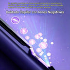 Kylara Plancha y rizador de cabello 2 en 1, 5 ajustes de calor, pla...