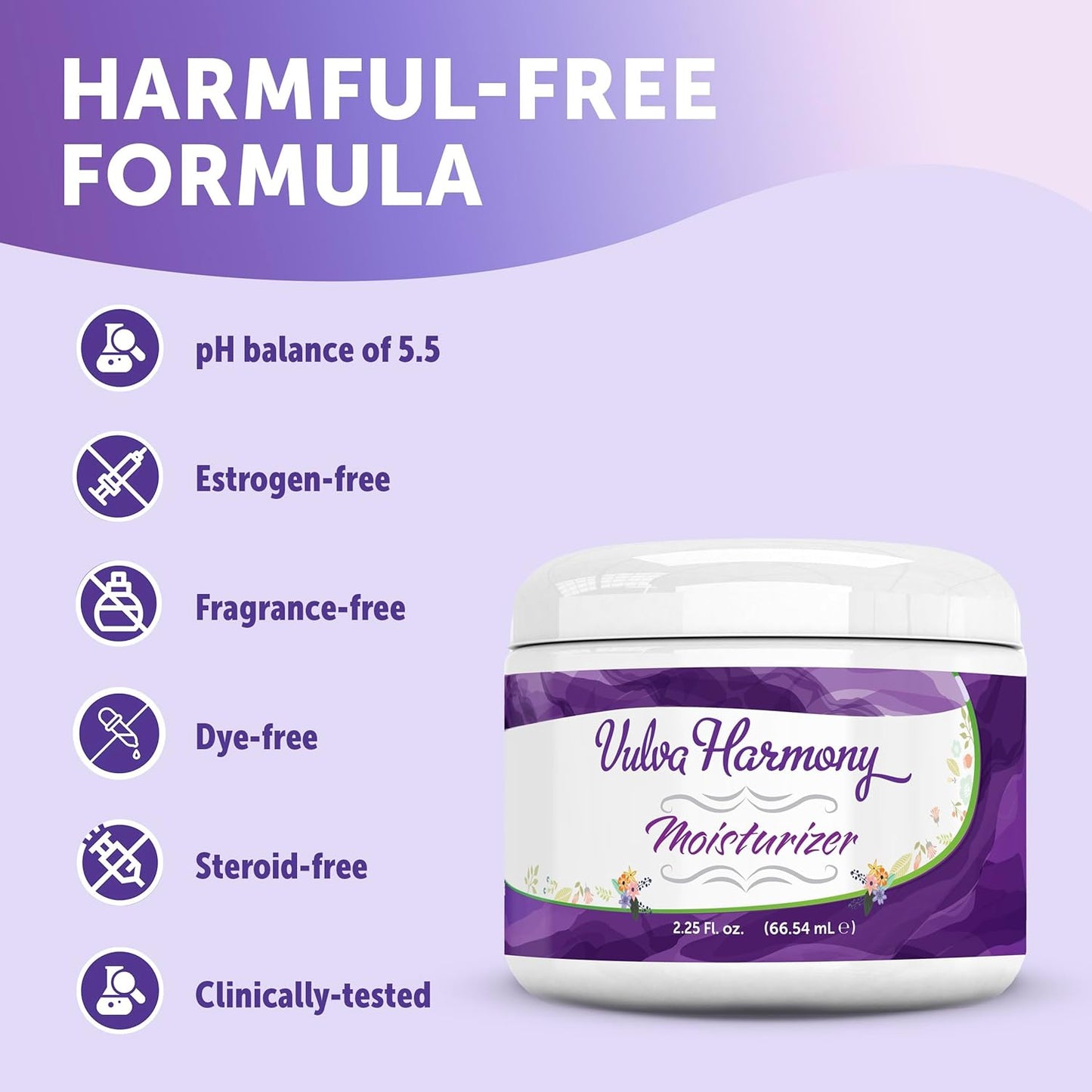 Vulva Harmony Vulva Balm - Hidratante vaginal para mujeres, crema h...