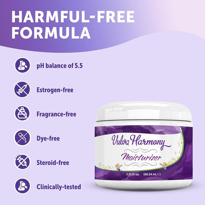 Vulva Harmony Vulva Balm - Hidratante vaginal para mujeres, crema h...