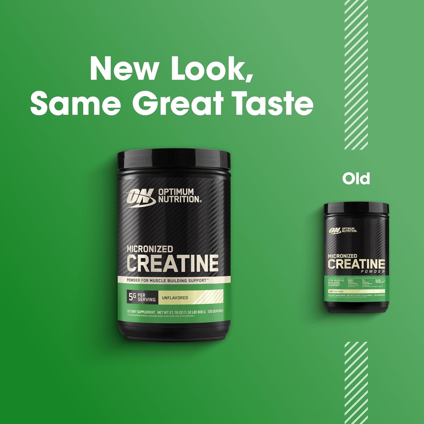 Optimum Nutrition Creatina Micronizada Monohidrato en Polvo, Sin Sa...