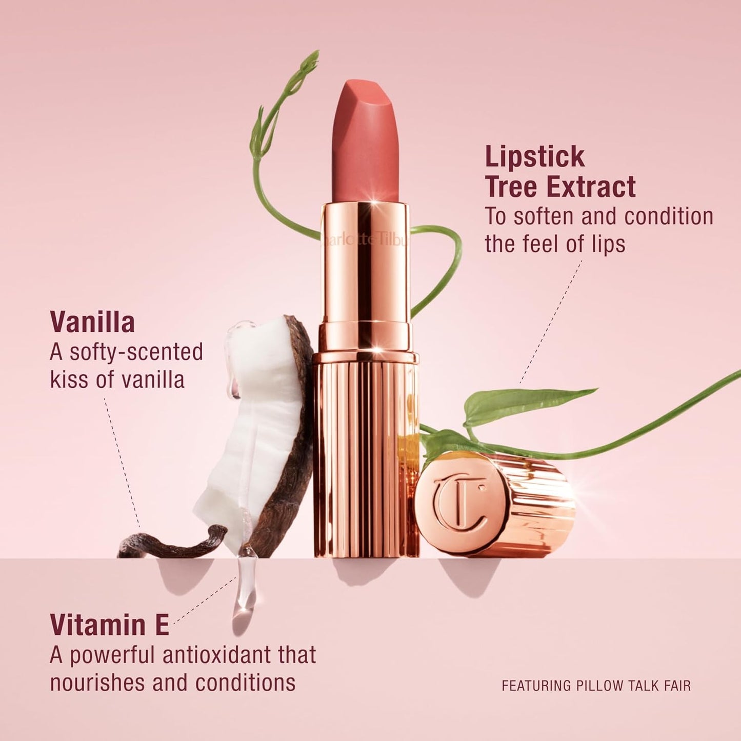 Charlotte Tilbury Pillow Talk Dreams Come True Kit de Maquillaje - Edición Limitada Juego de Regalo de Belleza de 15 Piezas con Esenciales de Maquillaje para Labios, Ojos y Mejillas en Tonos Icónicos