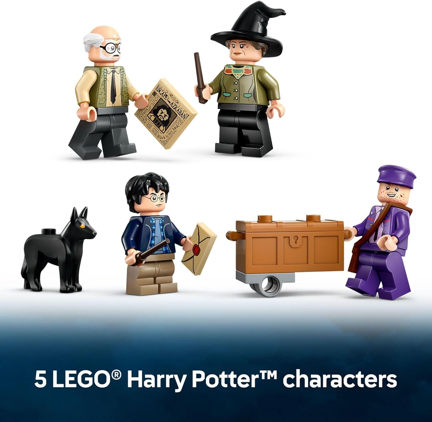 LEGO Harry Potter Knight Bus Adventure - Juguete de construcción para niños, niños y niñas, a partir de 8 años - Autobús icónico de Harry Potter y el prisionero de Azkaban - con 5 minifiguras - Idea