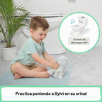 Ingenuity Sylvi - Kit de entrenamiento para ir al baño con juguete...