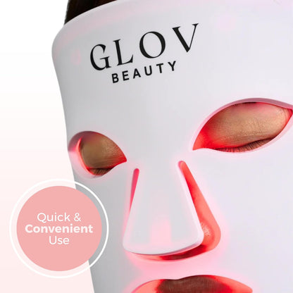 Glov Beauty - Máscara facial LED antienvejecimiento para terapia de...