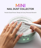 MelodySusie Colector de polvo de uñas de bolsillo HProA para elimin...