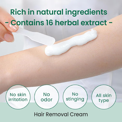 SUZUKI HERB LABORATORY Crema depilatoria (8.1 onzas \/ 8.11 oz) y l...