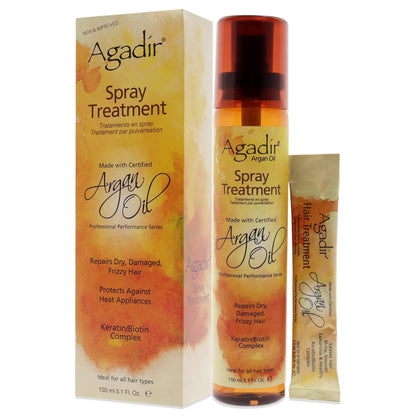 Tratamiento de aceite de argán en espray