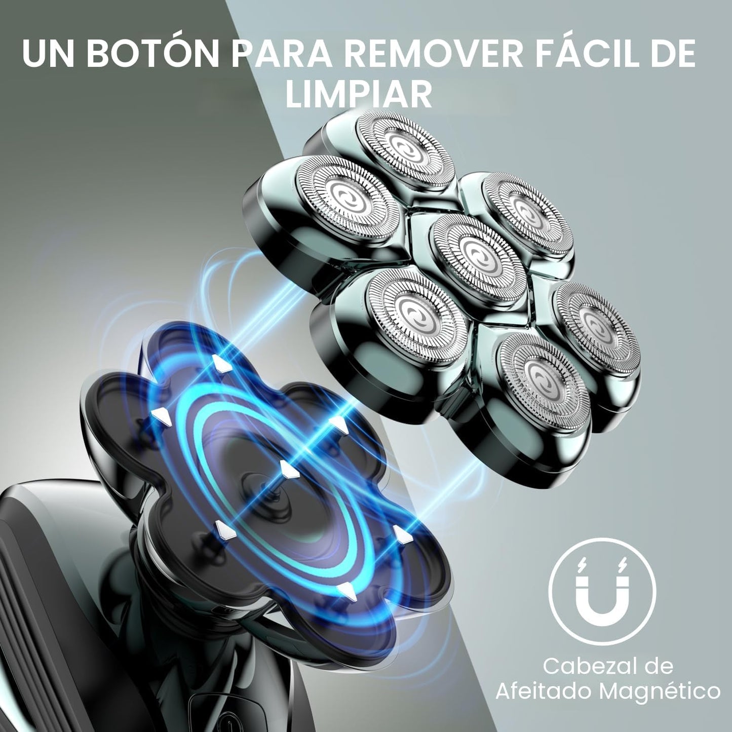 Afeitadoras de cabeza para hombres calvos: afeitadora de cabeza des...