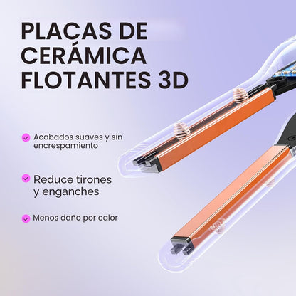 Wavytalk Plancha plana pequeña de 3\/10", Plancha plana de lápi...