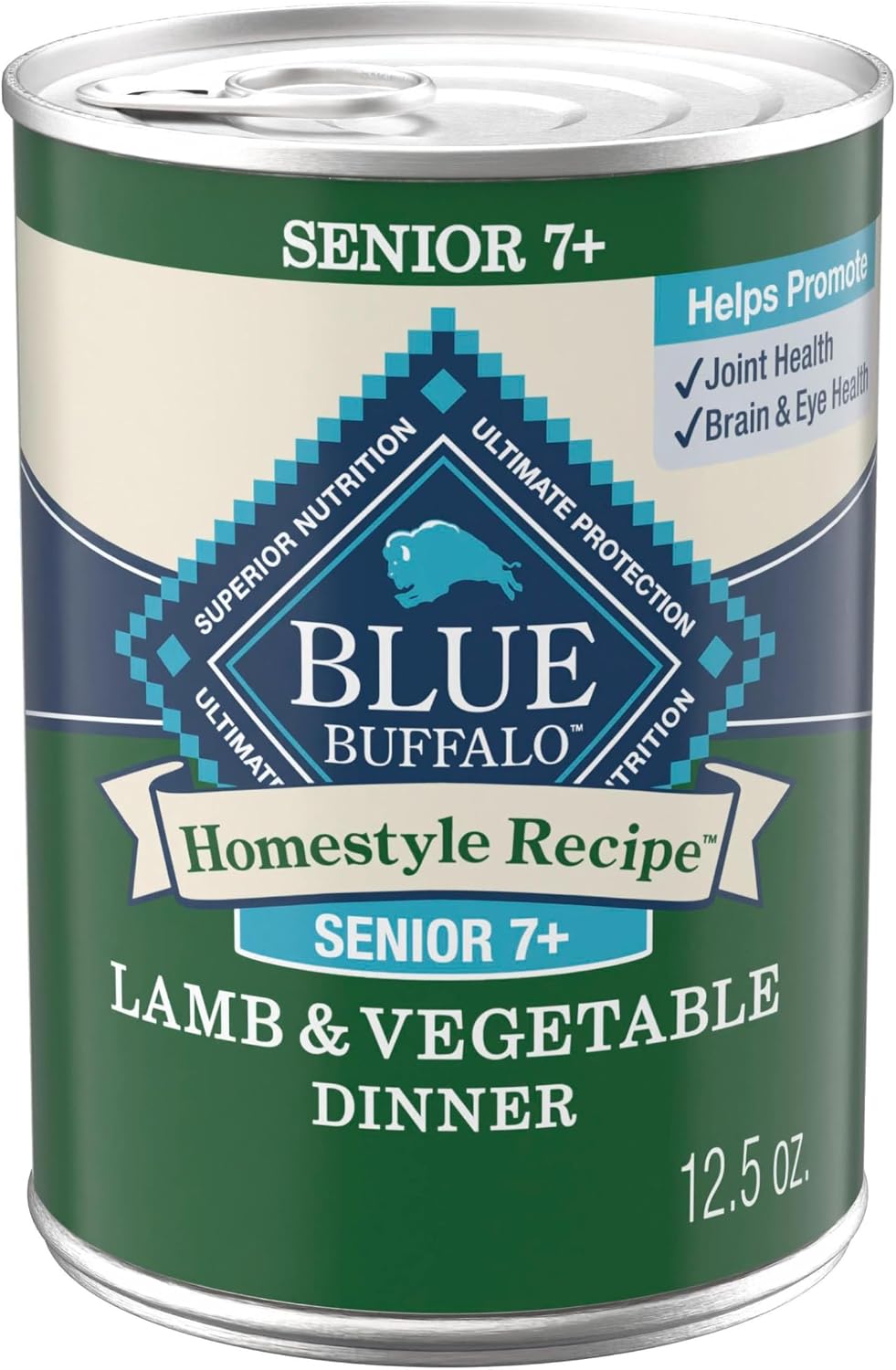 Blue Buffalo Homestyle Recipe Senior 7+ - Cena de cordero y verdura...