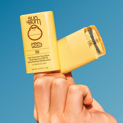 Sun Bum Protector Solar en Barra Facial Transparente SPF 50 para Ni...