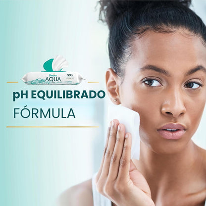 Pampers Toallitas para bebé Aqua Pure, toallitas a base de agua al...