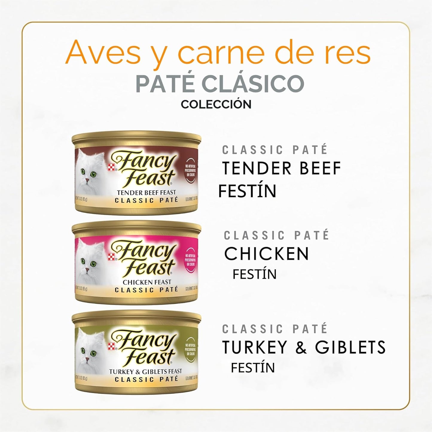 Fancy Feast Poultry and Beef Feast Classic Pate Collection - Paquet...