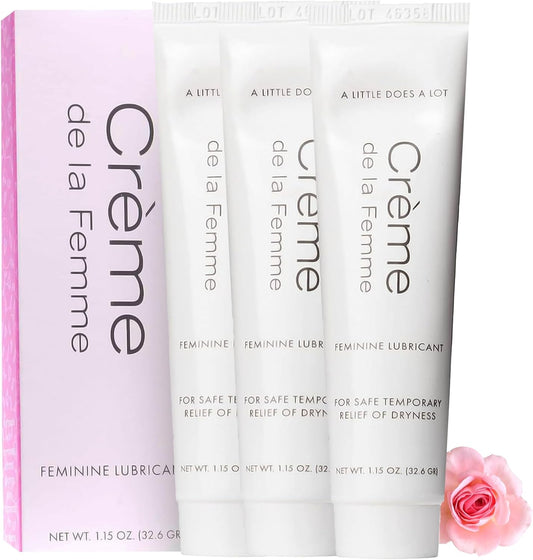 Crema hidratante vaginal diaria Crème De La Femme para un alivio du...