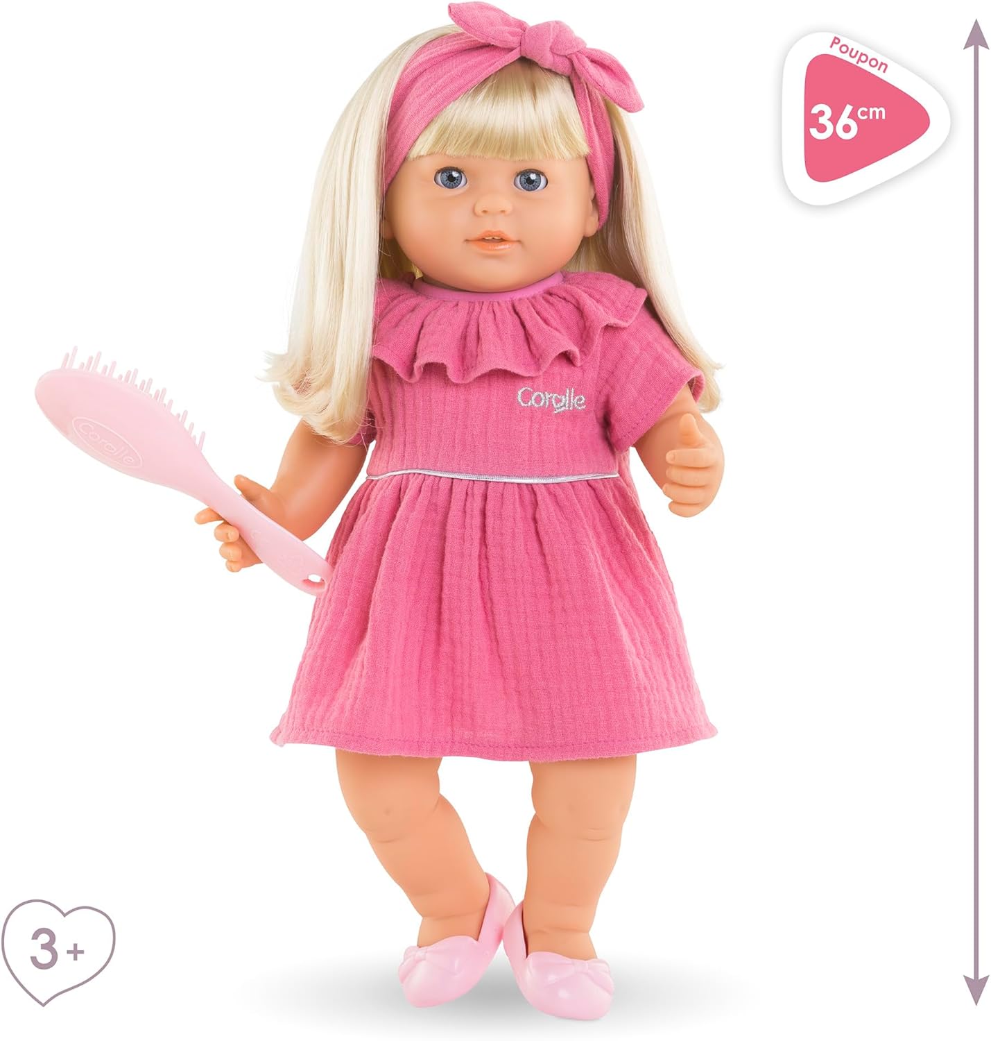 Corolle Jade - Muñeca de bebé suave de 14" con aroma a vainilla...