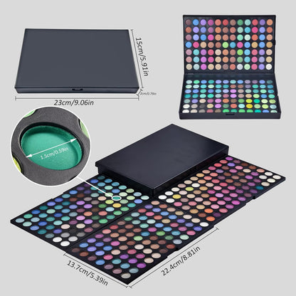 Pure Vie Paleta Profesional de Sombras de Ojos Resaltador de 252 Co...