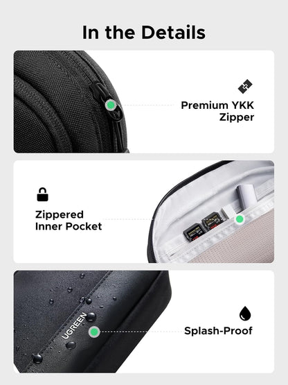 UGREEN - Bolsa Organizadora de Electrónica para Viaje, Estuche Mult...