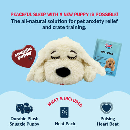 Original Snuggle Puppy - Juguete para cachorros con latido del cora...