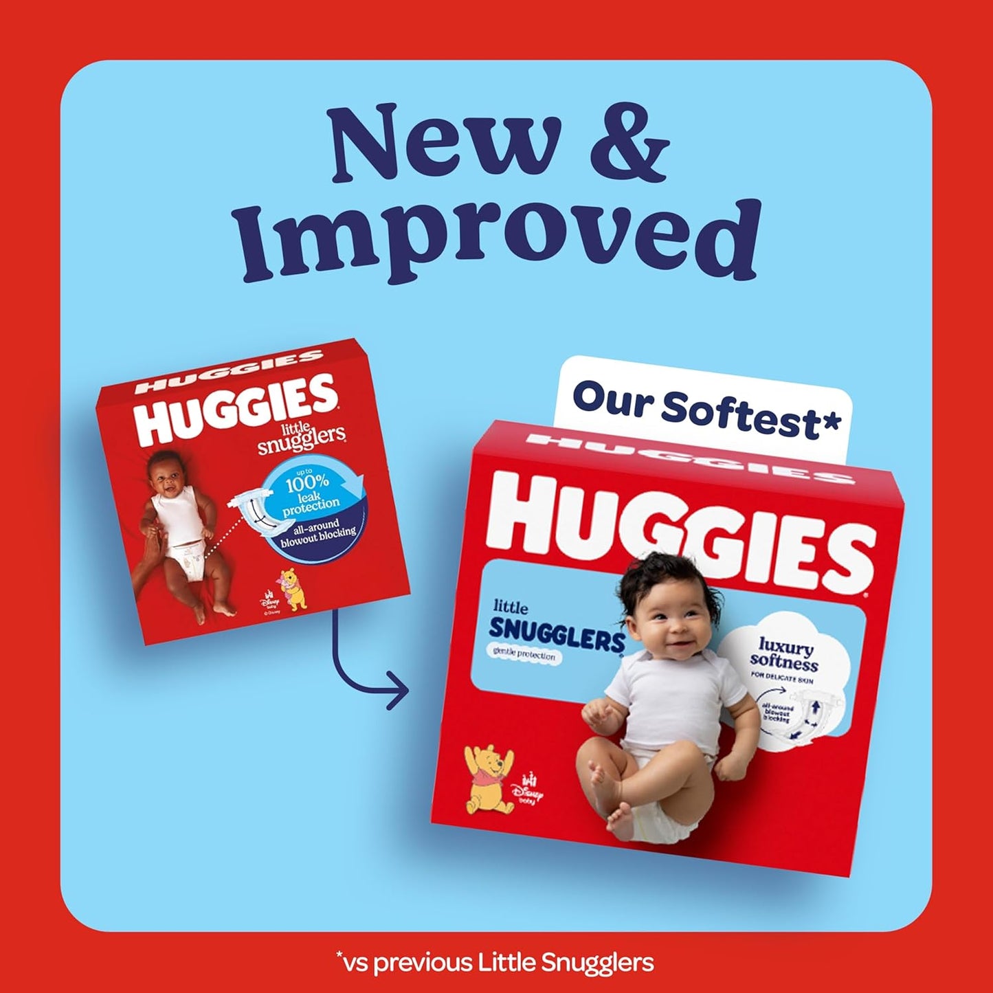 Huggies Pañales tamaño recién nacido, Huggies Little Snugglers Paña...