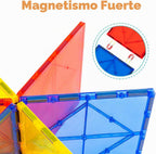 Gemmicc 6 piezas de azulejos magnéticos grandes, placas base magnét...