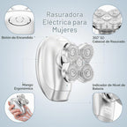 Maquinillas de afeitar eléctricas para mujer, afeitadora eléctrica...