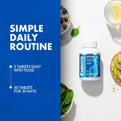 Evogen Evovite | Multivitamínico deportivo de élite estimulante inm...