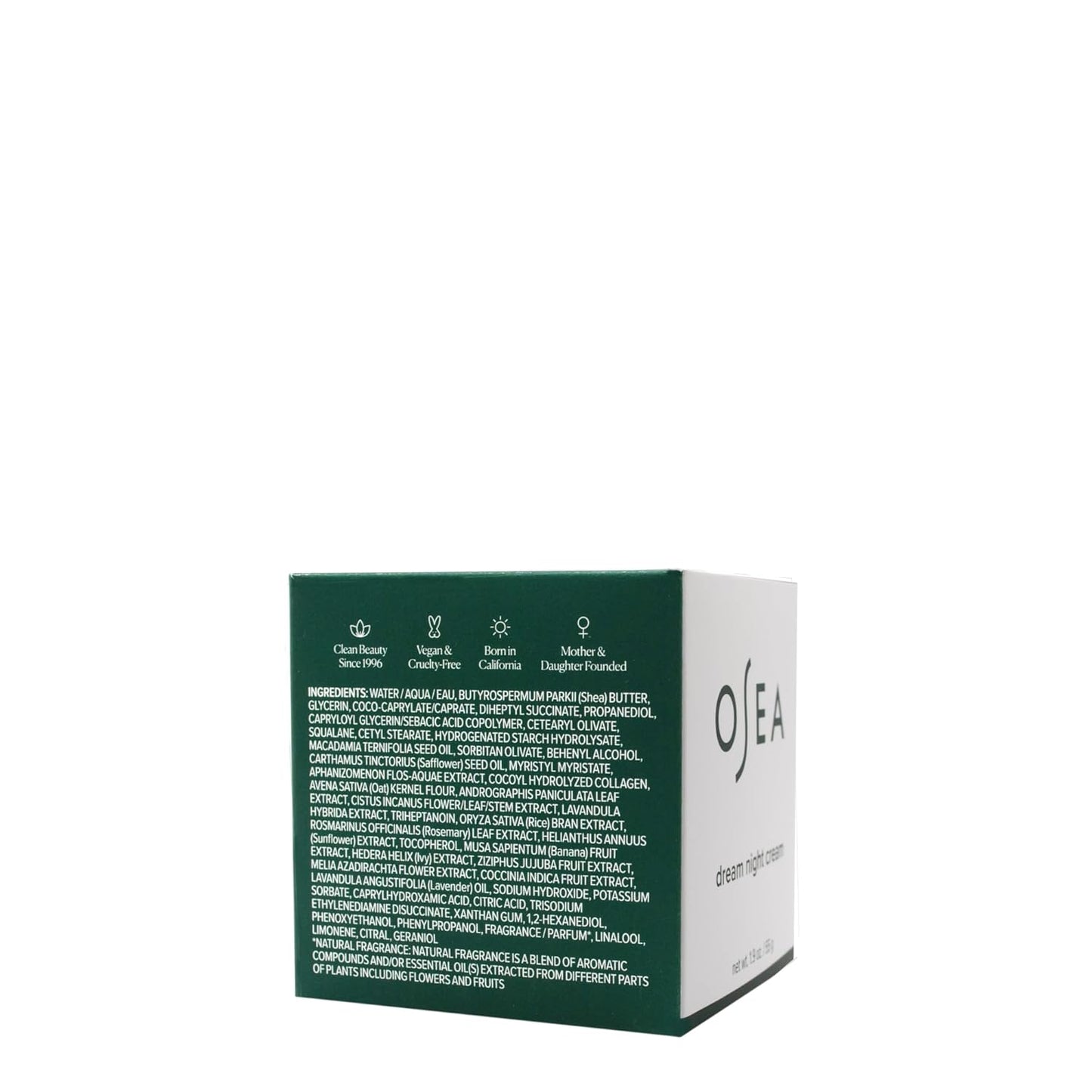 OSEA Dream Crema Nocturna - Crema Facial Hidratante Antiedad con Bio Retinol Derivado de Algas - Hidrata, Reafirma y Suaviza Líneas y Arrugas