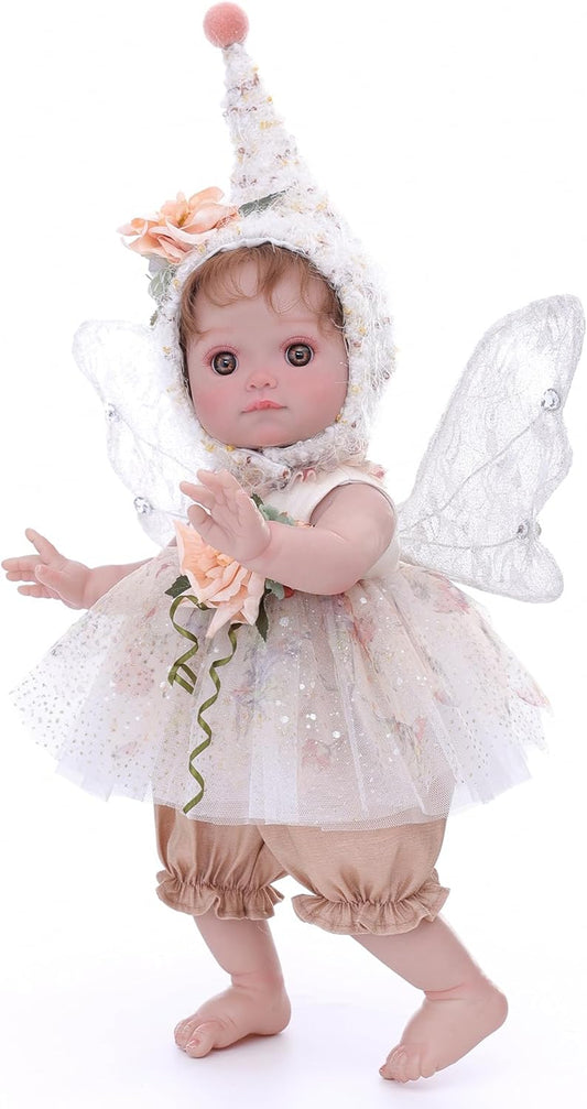 Cloveray Muñeca de bebé, muñecas de bebé Reborn de 18 pulgadas \u20...