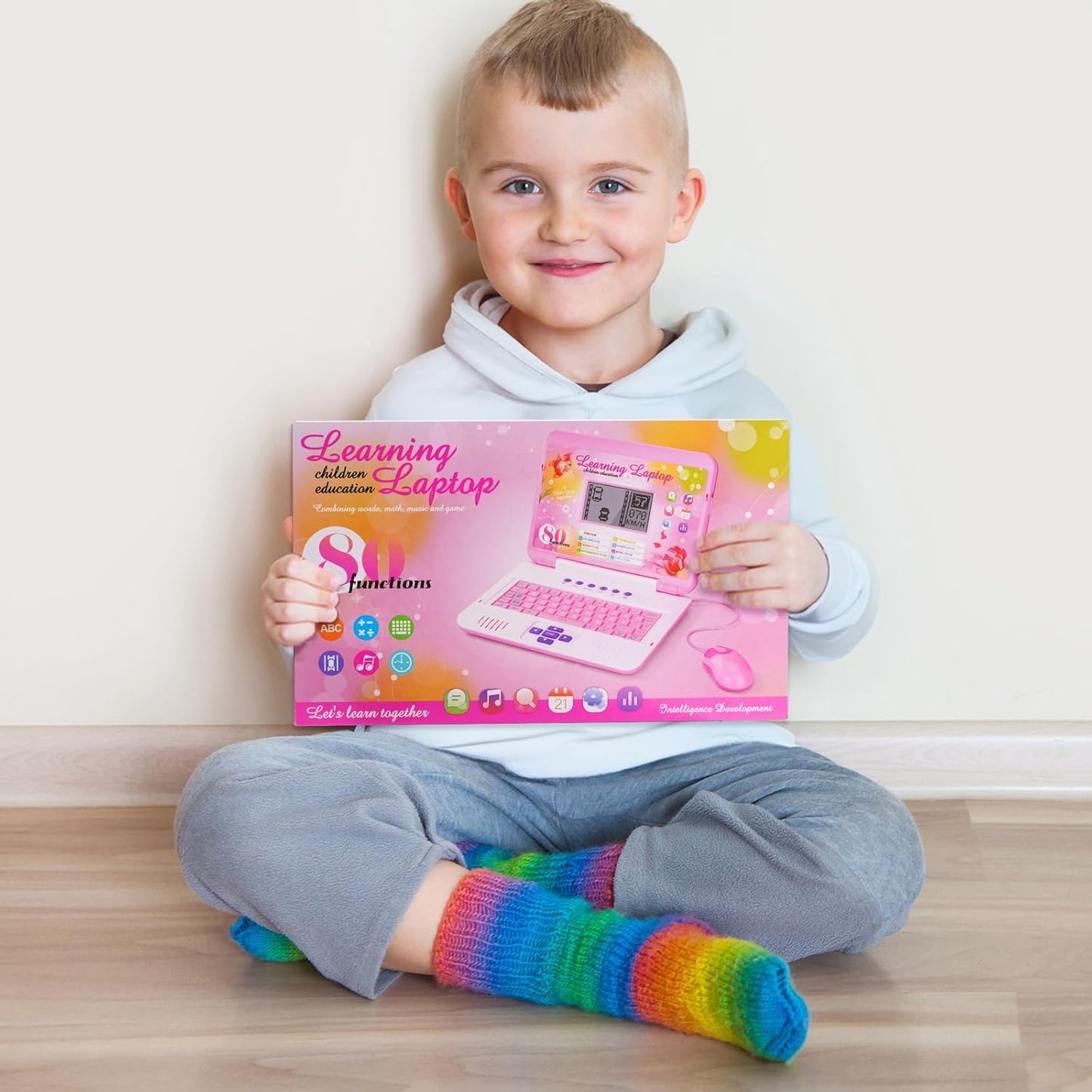 LESHITIAN Laptop para niños - 80 actividades de aprendizaje para ap...