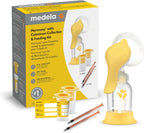 Medela Harmony Extractor de leche manual con kit de recolección de...
