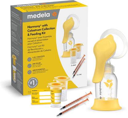 Medela Harmony Extractor de leche manual con kit de recolección de...