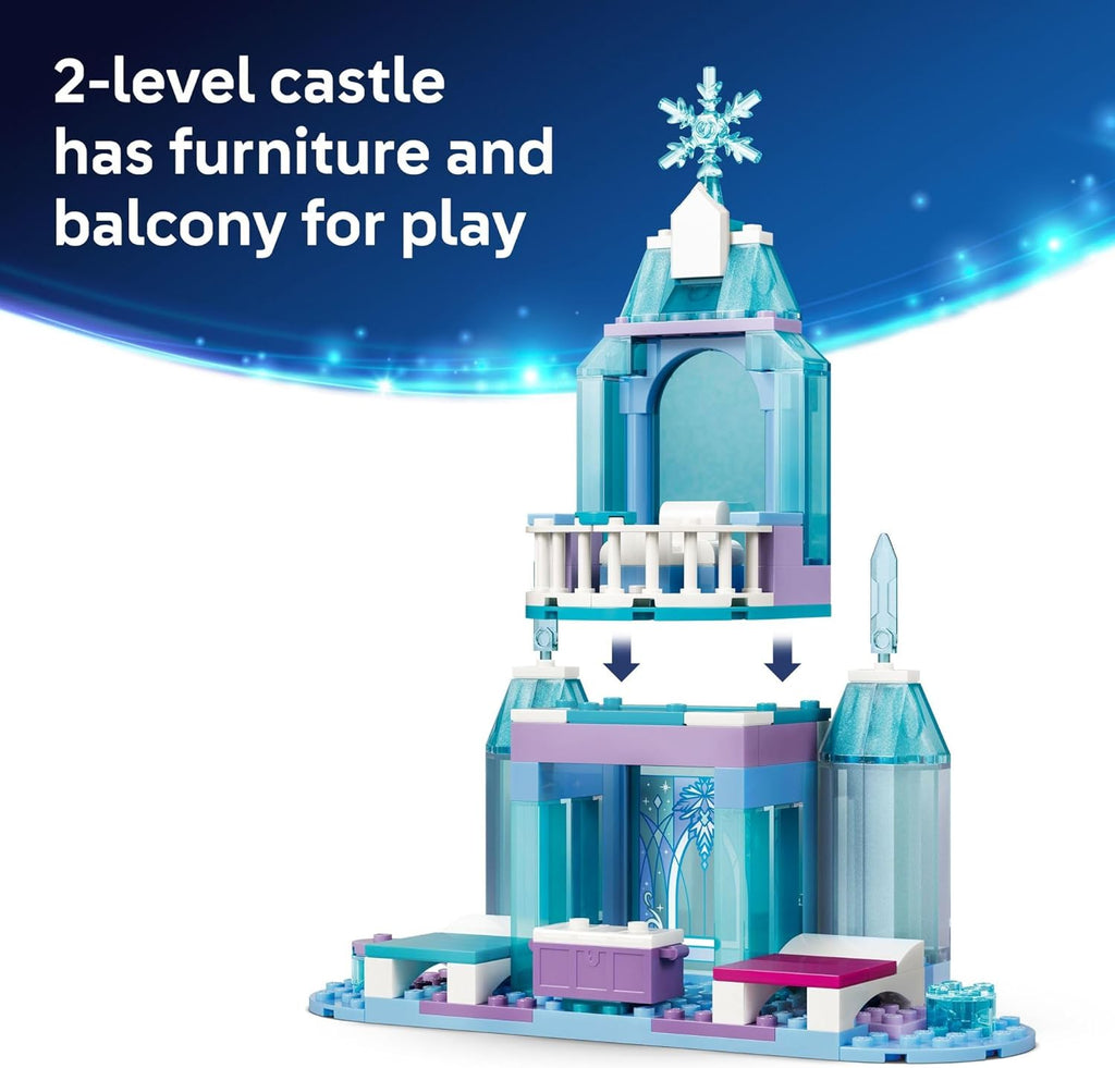 LEGO Disney Frozen Elsa's Ice Castle &amp; Snow Ride Adventure...