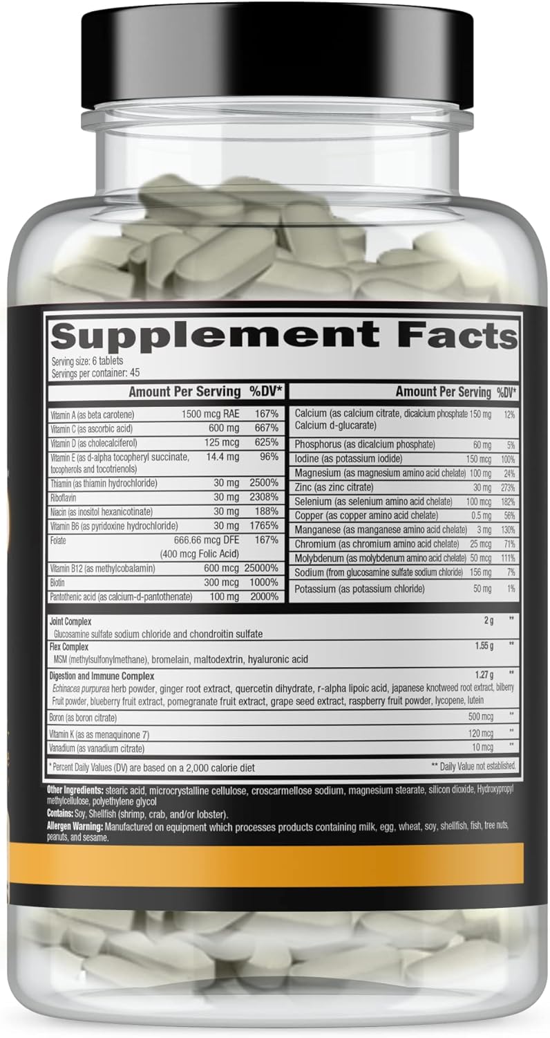 CONTROLLED LABS Orange Triad Multivitamina diaria, suplemento depor...