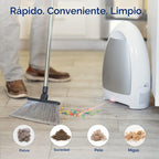 EyeVac Aspiradora sin contacto para el hogar con recogedor automáti...