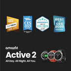 Amazfit Active 2 Sport - Reloj inteligente para Android y iPhone, 4...