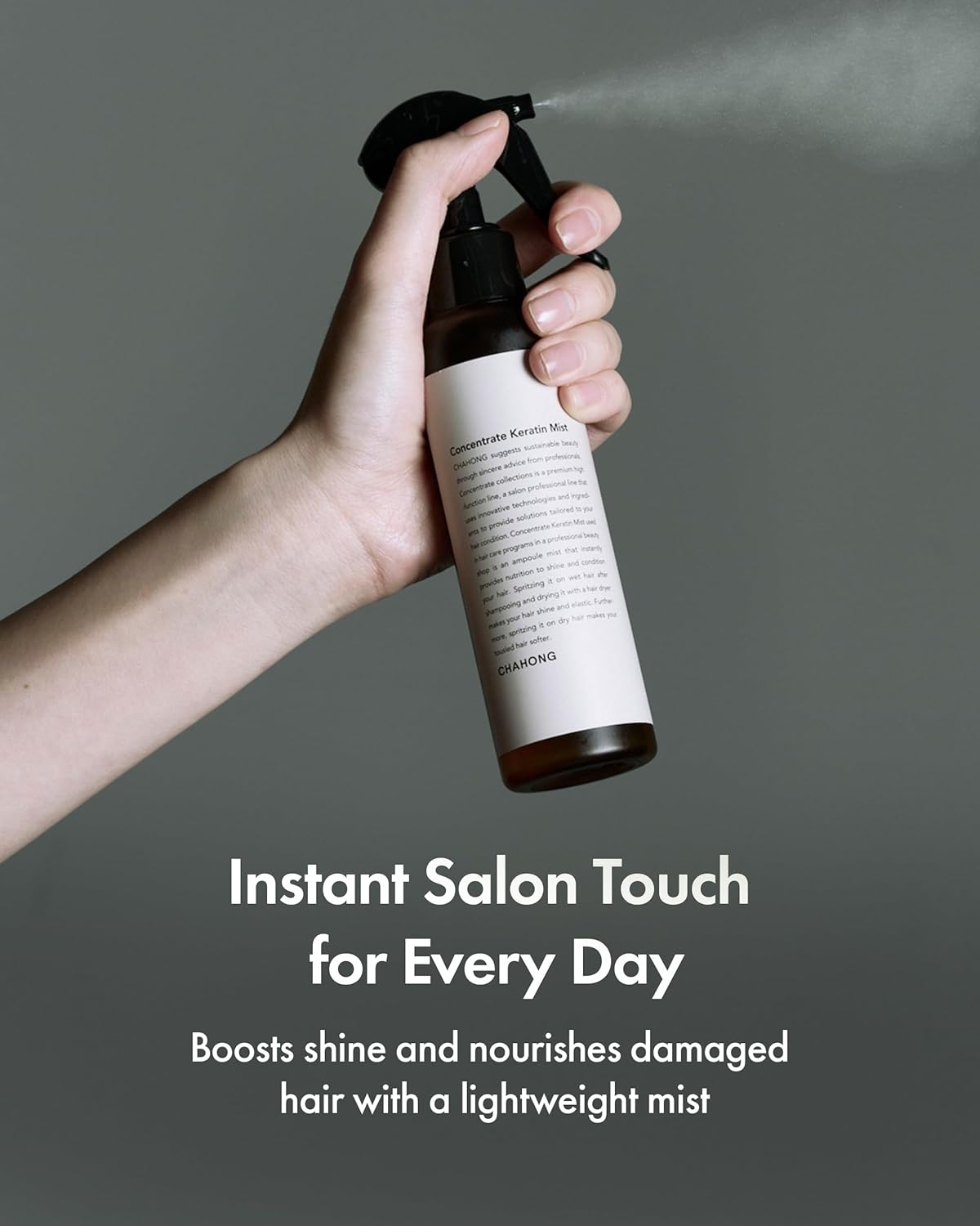 CHAHONG Bruma reparadora de cabello de queratina para cabello seco...