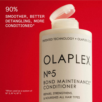Olaplex Kit de lavado y brillo para el cabello: Nº 4, 5, 7, Set de champú y acondicionador para limpiar, hidratar y controlar el encrespamiento hasta 72 horas, aceite de unión para brillo y