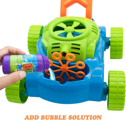 Lydaz – Máquina de burbujas electrónicas para césped, juegos al aire libre, juguetes para niños