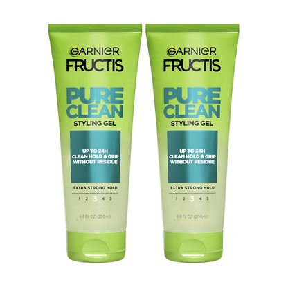 Garnier Fructis Style Pure Clean - Gel de peinado, 6.8 onzas líquid...