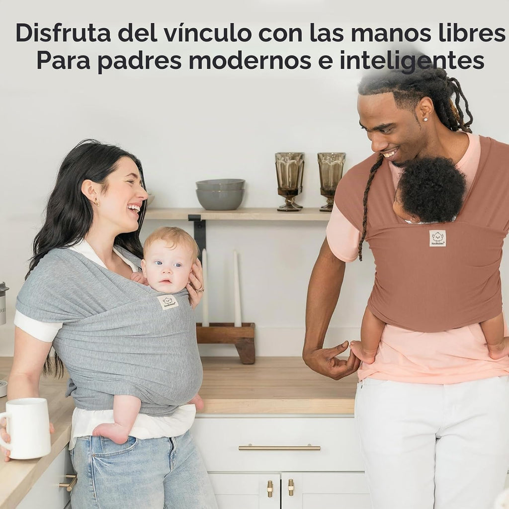 KeaBabies Fular Portabebés - Canguro de bebé todo en uno original,...