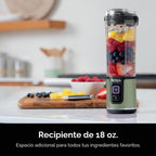 Ninja Blast Batidora portátil, inalámbrica, recipiente de 18 onzas,...