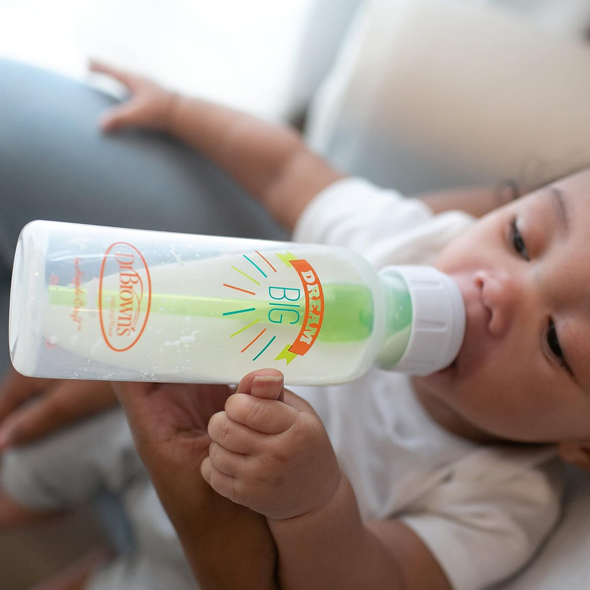 Dr. Brown's Natural Flow Anti-Colic Options+ Biberón estrecho,...
