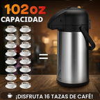 Dispensador de Café Airpot con Bomba - 2 Piezas Jarras de Café de A...