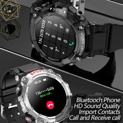 UYRGT Reloj inteligente con auriculares, para teléfono iOS y Androi...