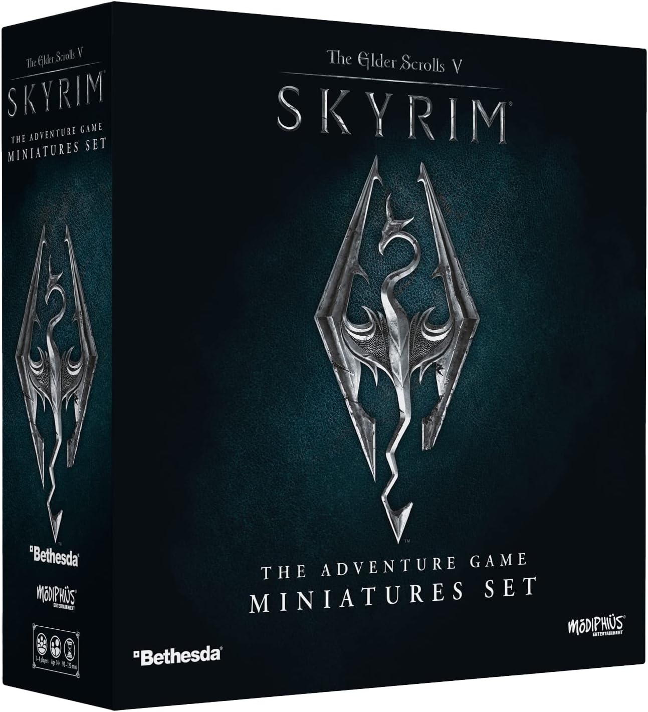 Modiphius The Elder Scrolls V: Skyrim El Juego de Aventura Juego de Miniaturas Set de Mejora - Estrategia de Exploración de Mazmorras con Miniaturas de Mesa para Niños y Adultos, Edades 14+, 1-4