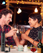 Juego de abridor de vino eléctrico recargable para el Día del Padre...