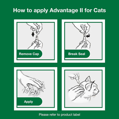 Advantage II Tratamiento y prevención de pulgas recomendado por vet...