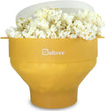 Salbree Tazón plegable de silicona para hacer palomitas de maíz par...