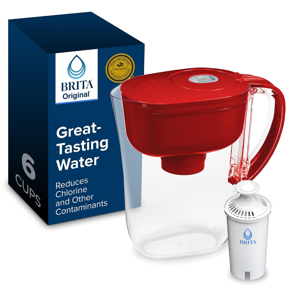 Brita Metro - Jarra de filtro de agua con indicador de cambio Smart...
